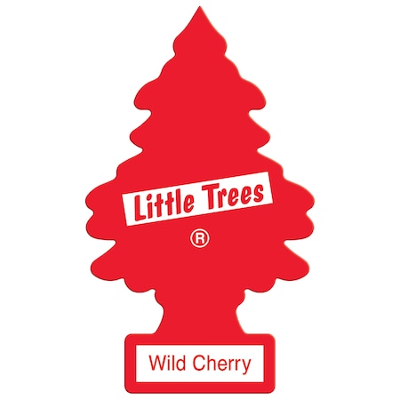 Car-Freshner Little Trees AirFresh, Wild Cherry 2-Pack AirFresh, Wild Cherry U2S22011